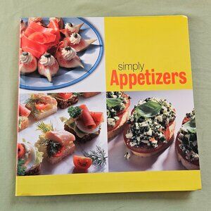 Simply Appetizers by‎ Silverback Books Inc Small Paperback Cook Book